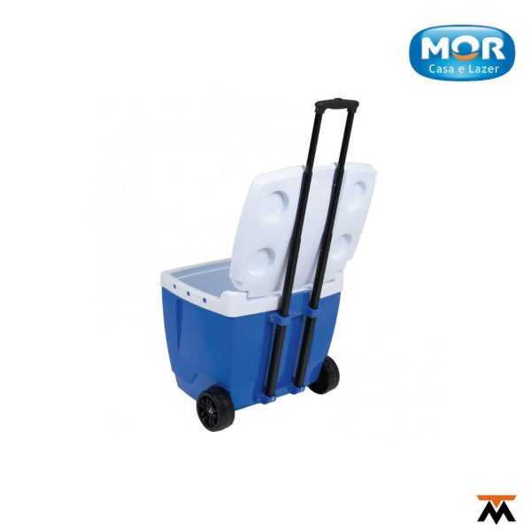 Conservadora Mor 42 Litros con Manija y Ruedas
