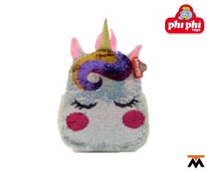 Mochila Phi Phi Toys Unicornio Con Lentejuelas 28 Cm 