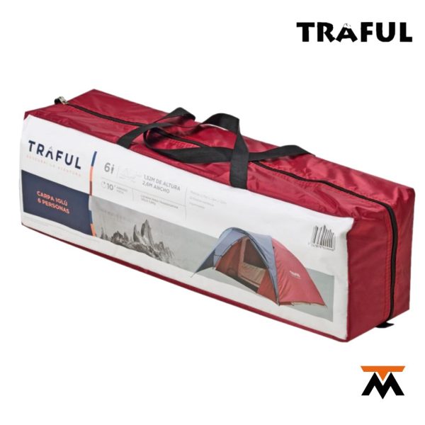 Carpa Domo Traful Roja para 5 Personas