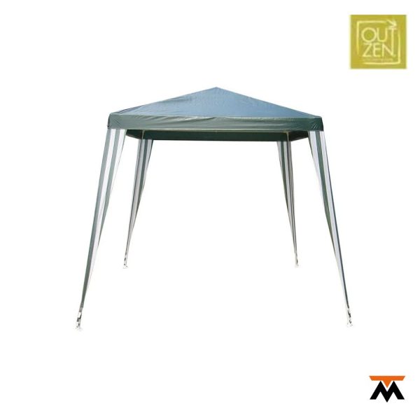 Gazebos Fijos Verde Rafia 2,40 X 2,40 mts
