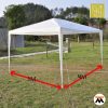 Gazebo Outzen 3 X 4 X 2,50 Mts Rafia Blanco 
