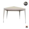 Gazebo Travesía Plegables 3 x 3 más Poliéster Beige
