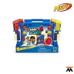 Juego lanzador de Mesa Connect 4 Blast Nerf Hasbro