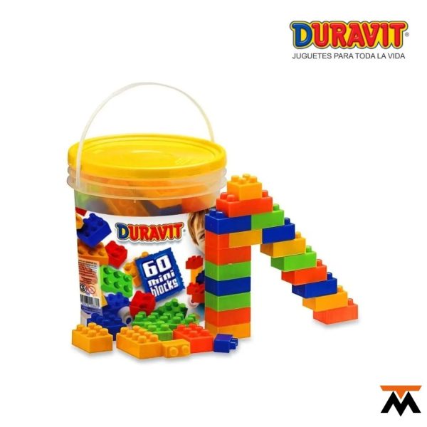  Balde Mini Blocks 60 Piezas Duravit
