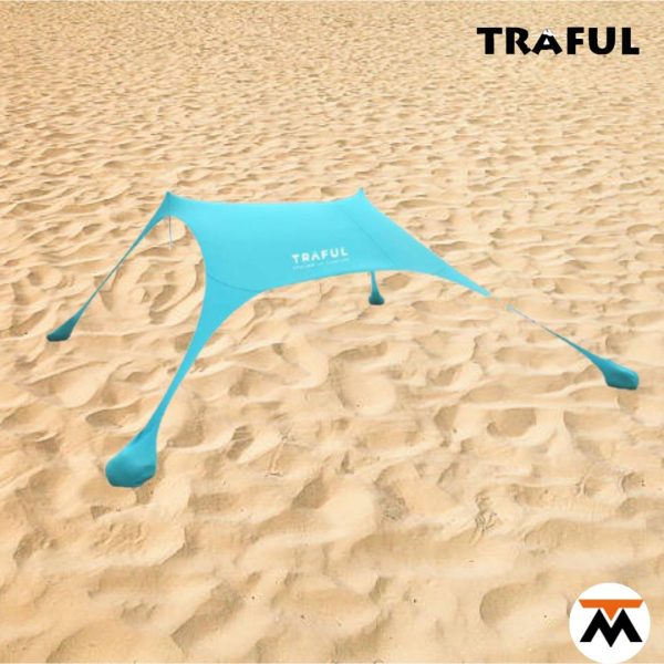 Gazebos Refugio Sombrilla Carpa Toldo para Playa 3x3x2 m