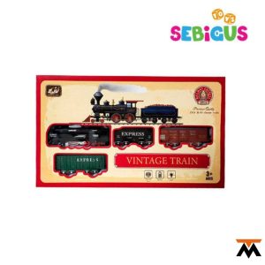 Pista De Tren Sebigus Con Vagones Luz Y Sonido