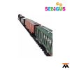 Pista De Tren Sebigus Con Vagones Luz Y Sonido