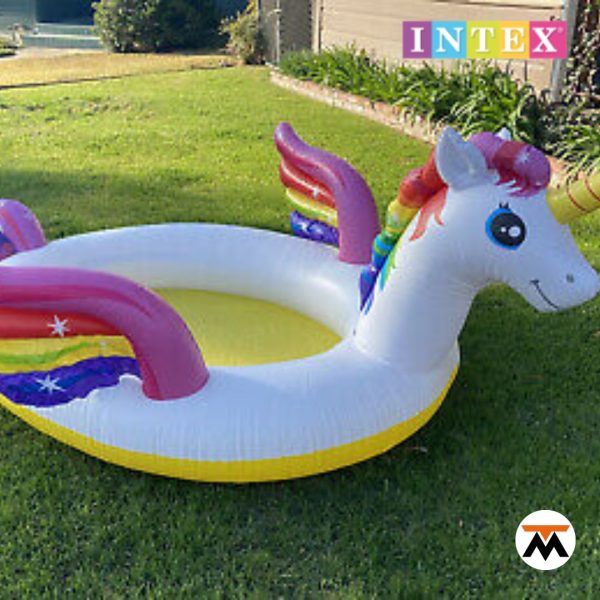 Pileta Pelotero Inflable Unicornio Intex