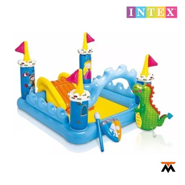 Pileta Inflable Playcenter Castillo Intex 185x152x107cm