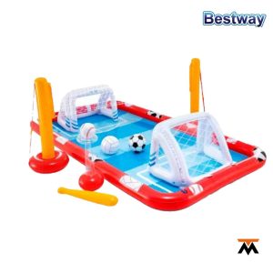 Pileta Centro Multideportivo acuático inflable de juego Intex