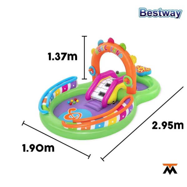 Pileta Inflable Play Center Bestway Sing In Splash