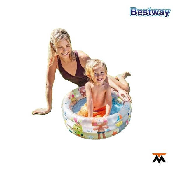 Pileta bebes ositos 61 X 22 CM Intex