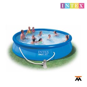 Pileta Bestway redonda Inflable Fast Set 9677 Lts 84 x 457 cm