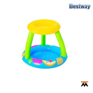 Pileta Pelotero Bebé con techo frutal Bestway