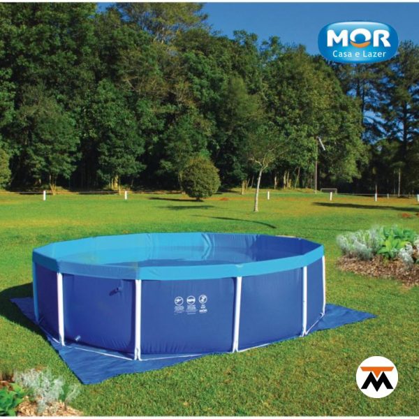 Pileta Mor redonda Lona 5500 Lts  302 x 72 cm